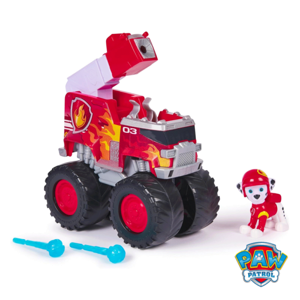 Patrulha Pata Rescue Wheels Marshall Camião de Bombeiros Autobrinca Online