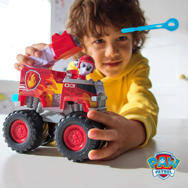 Patrulha Pata Rescue Wheels Marshall Camião de Bombeiros Autobrinca Online