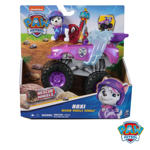 Patrulha Pata Rescue Wheels Roxi Camião Autobrinca Online