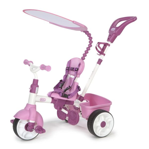 Triciclo 4 em 1 Trike Little Tikes Rosa Autobrinca Online