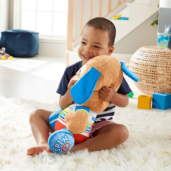 Cãozinho Peluche Gigante Fisher-Price Aprender e Brincar Autobrinca Online