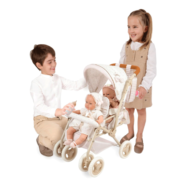 Carrinho de Bonecas de Gémeos De Cuevas Verona 72cm Autobrinca Online
