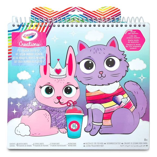 Crayola Creations Álbum de Moda dos Animais Autobrinca Online