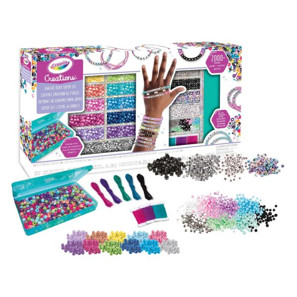 Crayola Creations Super Conjunto de Missangas Autobrinca Online