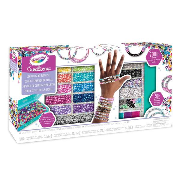 Crayola Creations Super Conjunto de Missangas Autobrinca Online