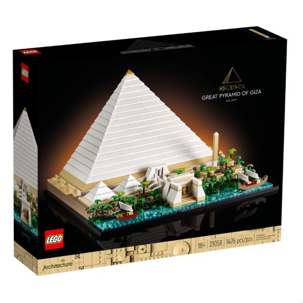 LEGO Arquitetura – Grande Pirâmide de Gizé Autobrinca Online