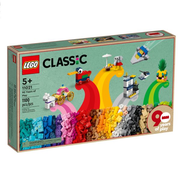 LEGO Classic – 90 Anos de Diversão 11021 Autobrinca Online
