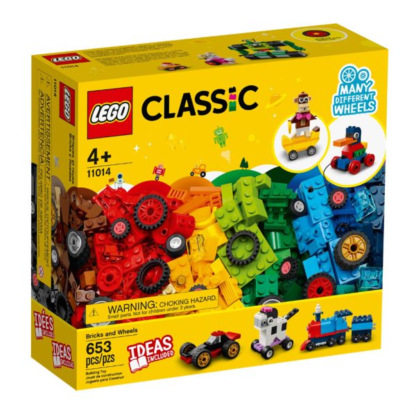 LEGO Classic – Conjunto de Blocos e Rodas 11014 Autobrinca Online