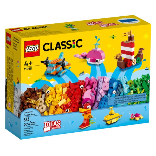 LEGO Classic – Diversão Criativa no Oceano 11018 Autobrinca Online