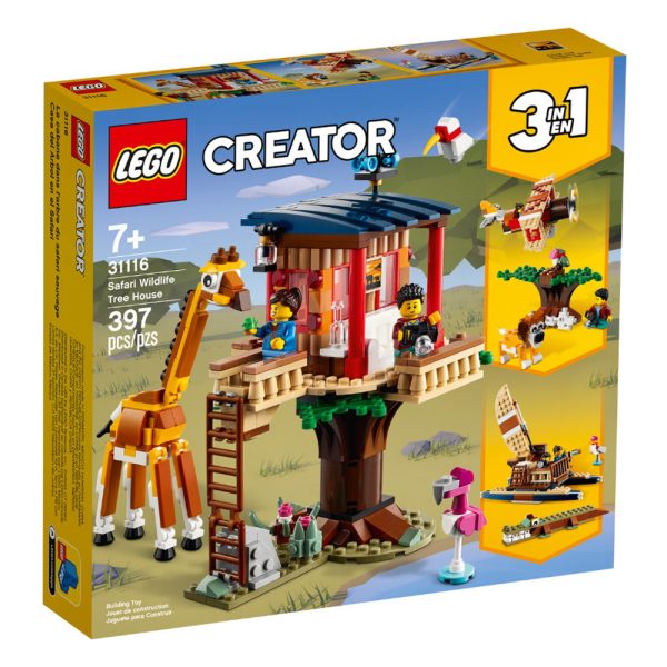 LEGO Creator – Safari e Casa na Árvore 31116 Autobrinca Online