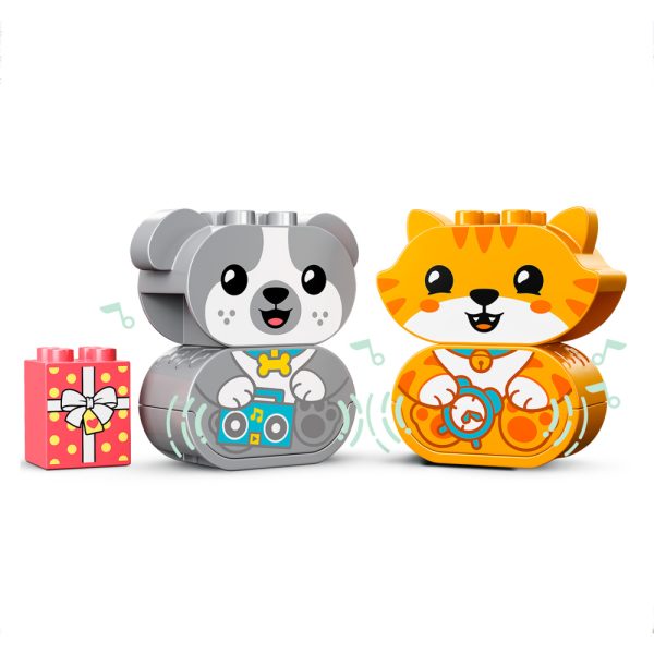 LEGO Duplo Cãozinho e Gatinho c/ Sons 10977 Autobrinca Online