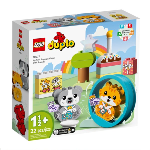 LEGO Duplo Cãozinho e Gatinho c/ Sons 10977 Autobrinca Online