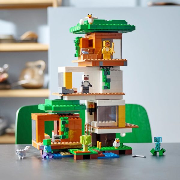 LEGO Minecraft – A Casa da Árvore Moderna 21174 Autobrinca Online