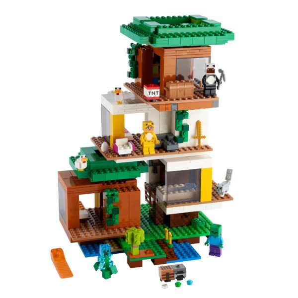 LEGO Minecraft – A Casa da Árvore Moderna 21174 Autobrinca Online