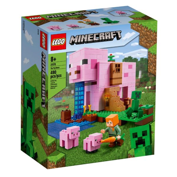 LEGO Minecraft – A Casa do Porco 21170 Autobrinca Online