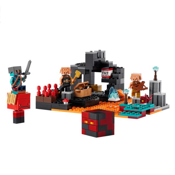 LEGO Minecraft – Bastião de Nether 21185 Autobrinca Online