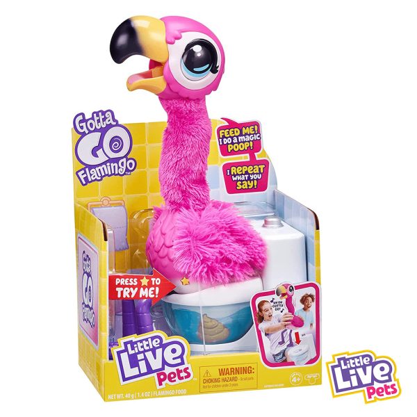 Little Live Pets Flamingo The Poop Autobrinca Online