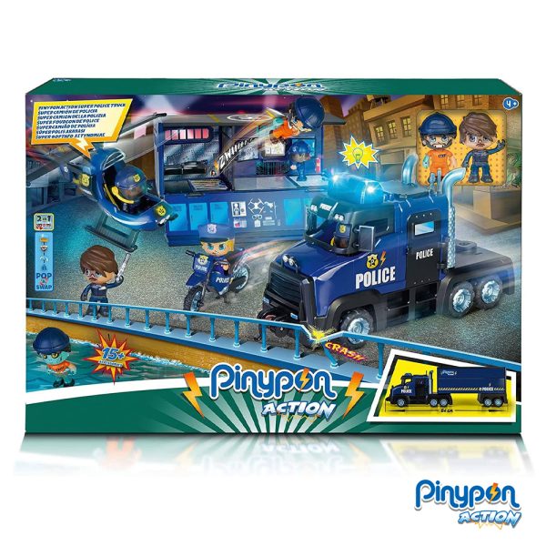 Pinypon Action Super Camião da Polícia Autobrinca Online