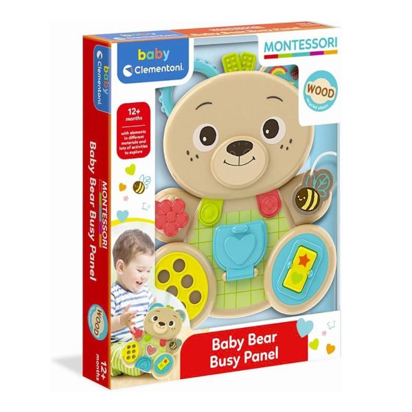 Baby Montessori Urso de Atividades Autobrinca Online