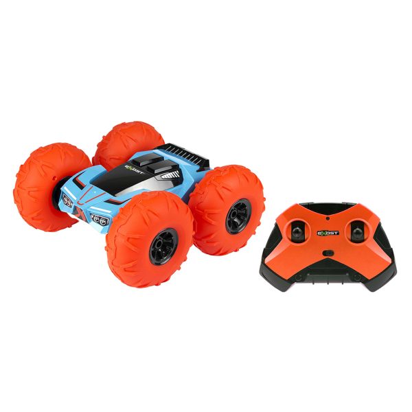 Exost – Carro Acrobata 360 Tornado RC Azul Autobrinca Online