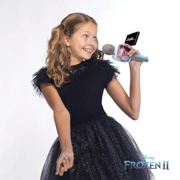 Microfone Frozen II c/ Bluetooth Autobrinca Online