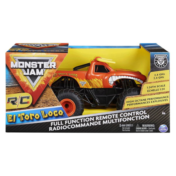 Monster Jam El Toro Loco 1:24 RC Autobrinca Online