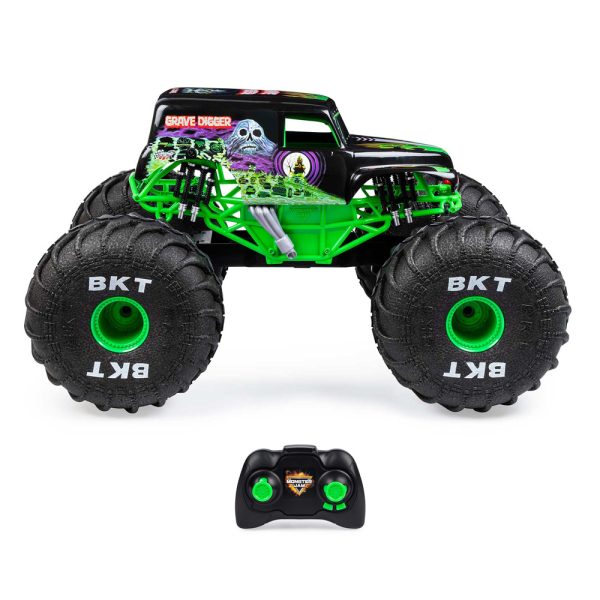 Monster Jam Mega Grave Digger RC 1:6 Autobrinca Online