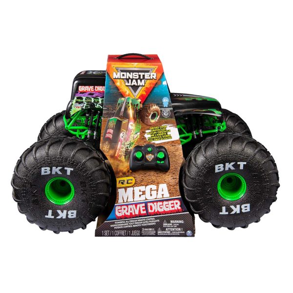 Monster Jam Mega Grave Digger RC 1:6 Autobrinca Online