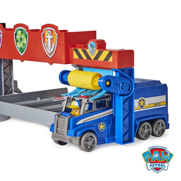 Mega garagem Patrulha Pata Big Trucks Autobrinca Online