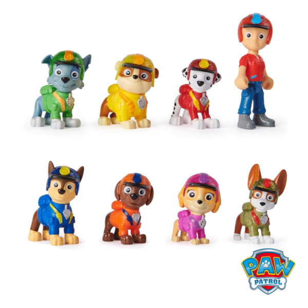 Patrulha Pata Selva Pack 8 Figuras Autobrinca Online