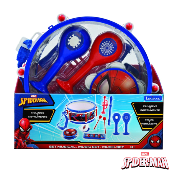 Set Musical Spider-Man c/ 7 Instrumentos Autobrinca Online