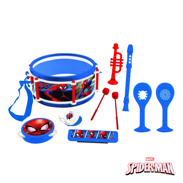 Set Musical Spider-Man c/ 7 Instrumentos Autobrinca Online