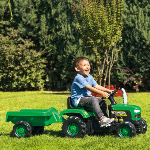 Trator a Pedais Dolu Farmer Verde c/ Reboque Autobrinca Online