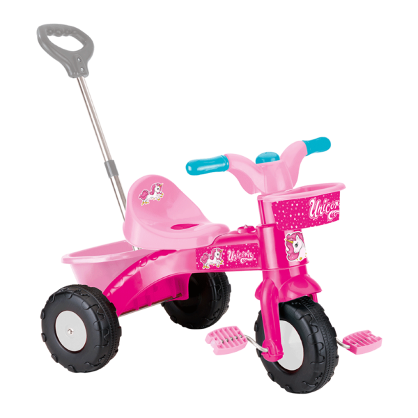 Triciclo Rosa Unicórnio c/ Pega Autobrinca Online