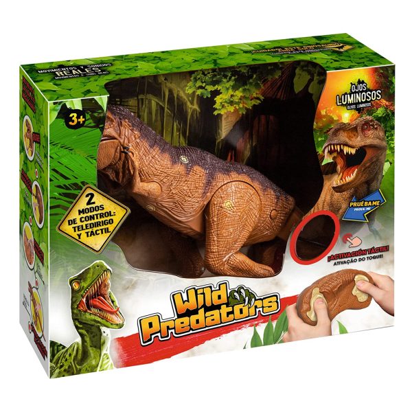 Wild Predators Dinossauro T-Rex RC Autobrinca Online