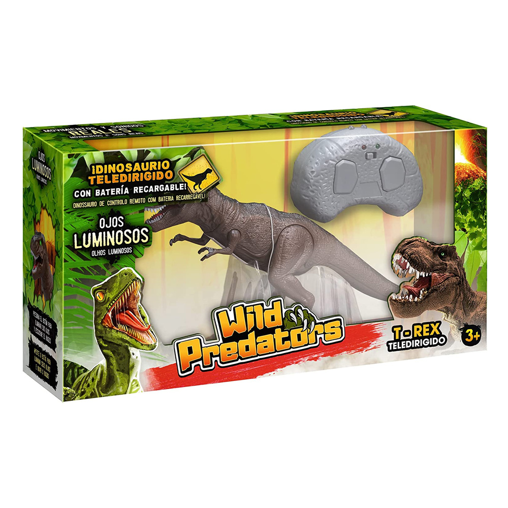 Boneco WILD PREDATORS Dinossauro T-Rex (3 anos - 37x12x30,5 cm