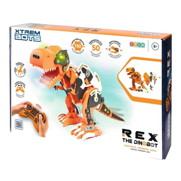 Robot Xtream Bots – Rex Dinobot Autobrinca Online