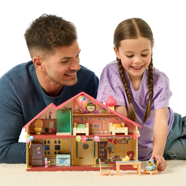 Bluey Playset Casa Celebração Autobrinca Online