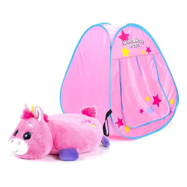 Escondiditos – Peluche Unicórnio c/ Tenda Autobrinca Online