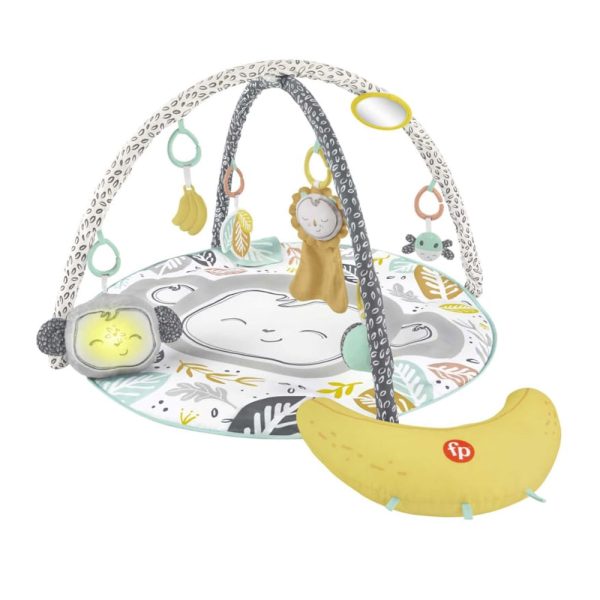 Ginásio Atividades Macaquinhos Divertidos c/ Banana Fisher-Price