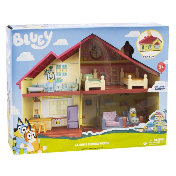 Bluey Playset Casa de Família Autobrinca Online