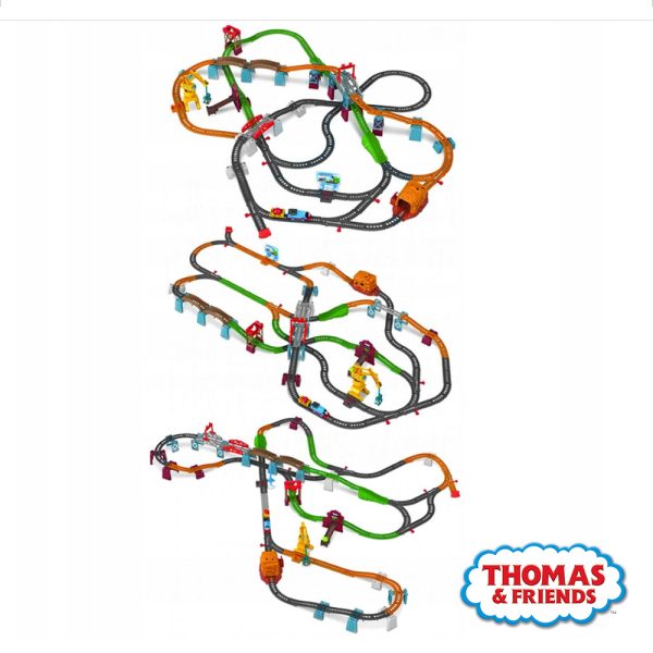 Thomas & Friends – Mega Pista Motorizada na Ilha Sodor 10m