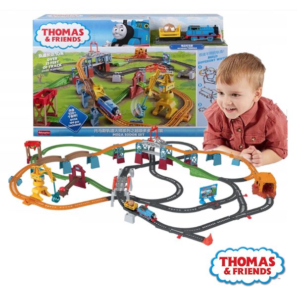 Thomas & Friends – Mega Pista Motorizada na Ilha Sodor 10m