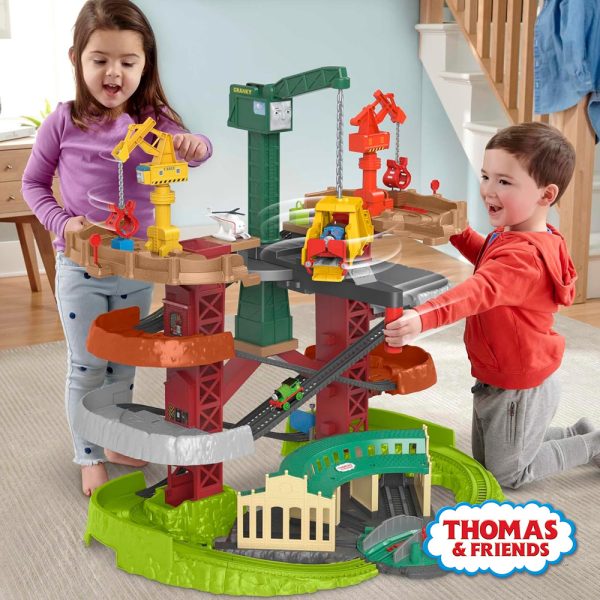 Thomas & Friends Super Torre de Comboio c/ Gruas Autobrinca Online