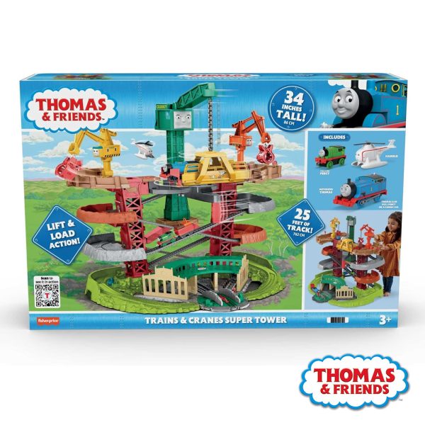 Thomas & Friends Super Torre de Comboio c/ Gruas Autobrinca Online
