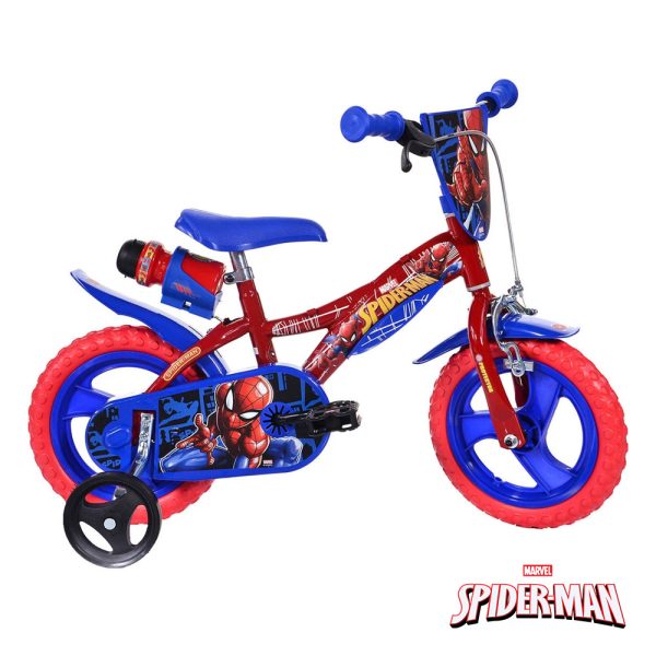 Bicicleta Dino Bikes Spider-Man 12″ Autobrinca Online