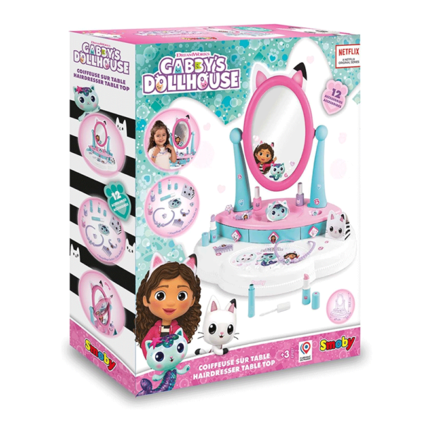 Gabby’s Doll House Tocador de Mesa c/ 12 Acessórios Autobrinca Online