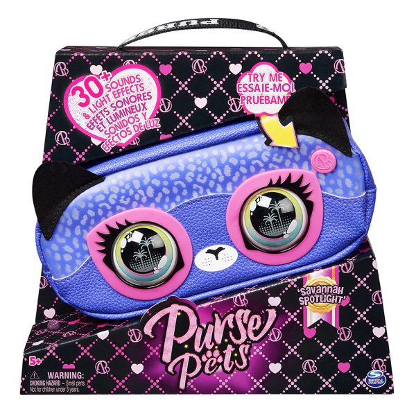 Purse Pets – Mala de Cintura Savannah Spotlight Autobrinca Online