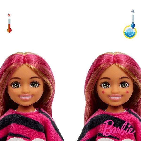 Barbie Chelsea Cutie Reveal Série Amigos da Selva Tigre Autobrinca Online www.autobrinca.com 4