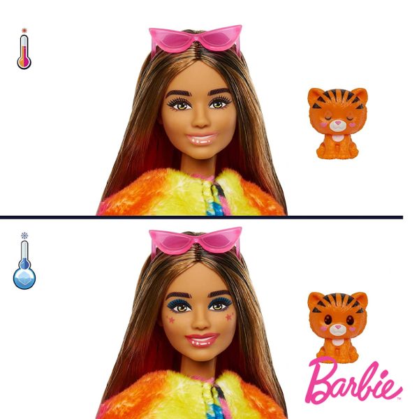 Barbie Cutie Reveal Série Amigos da Selva Tigre Autobrinca Online